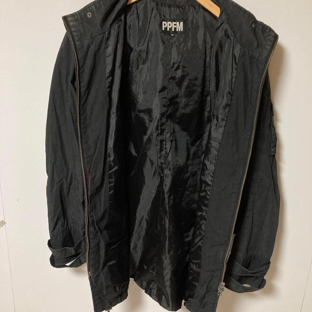 PPFM ブラック 3way モッズコート フード付き