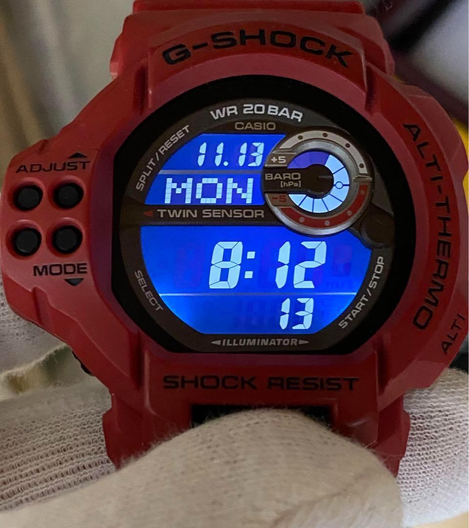 デカG/G-SHOCK/GDF-100/絶版/マットレッド/赤/ビンテージ/レア