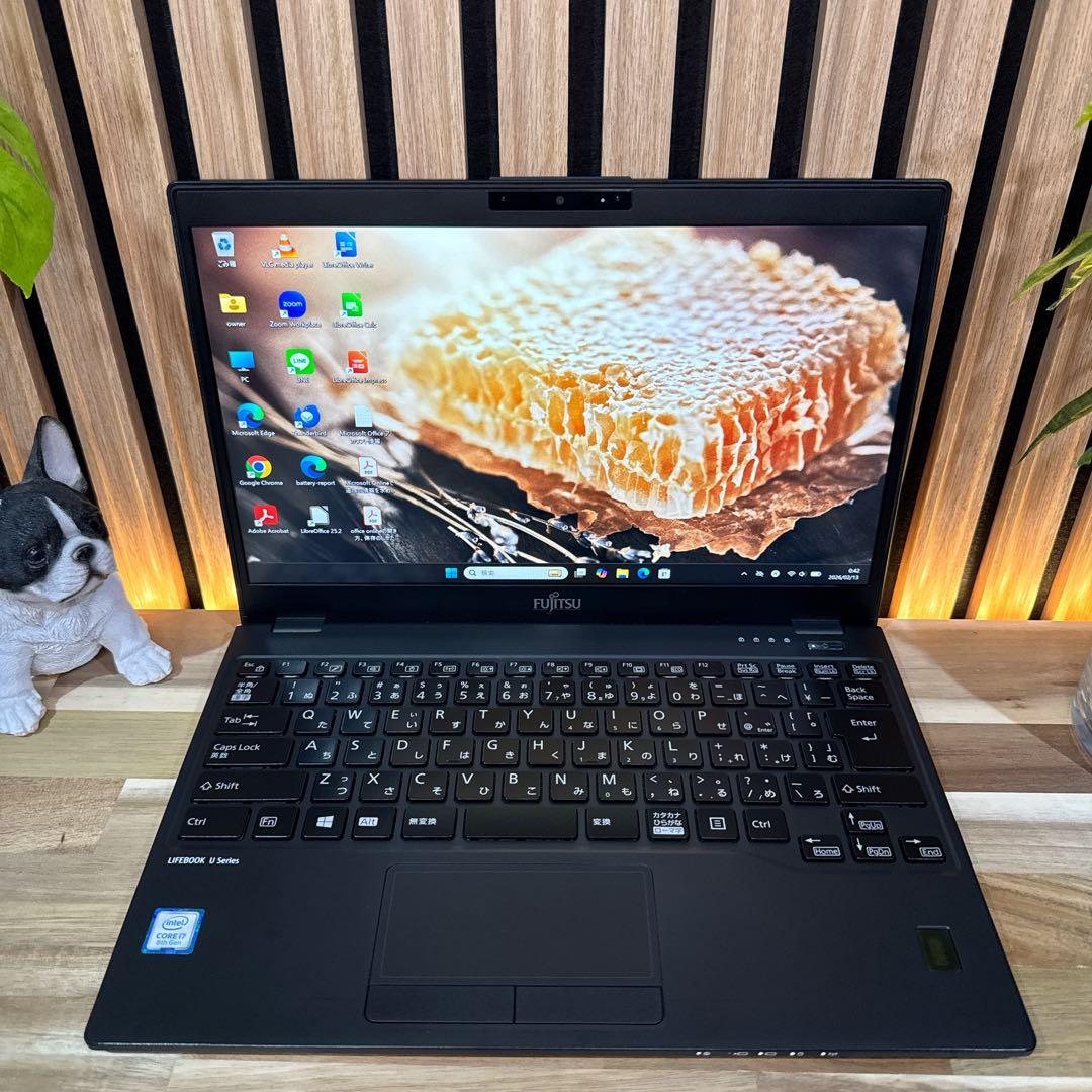 おすすめ‼️LIFEBOOK U939/A☘️最高峰i7☘フルHD☘ノートパソコン
