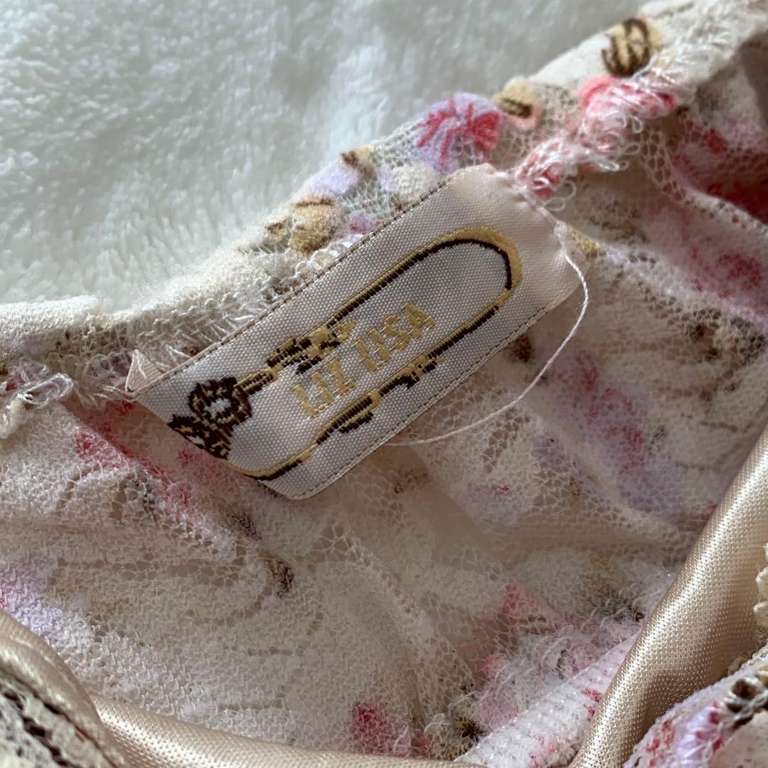 【旧タグ】LIZ LISA Y2K 00’s パワーネットキャミチュニック　花柄