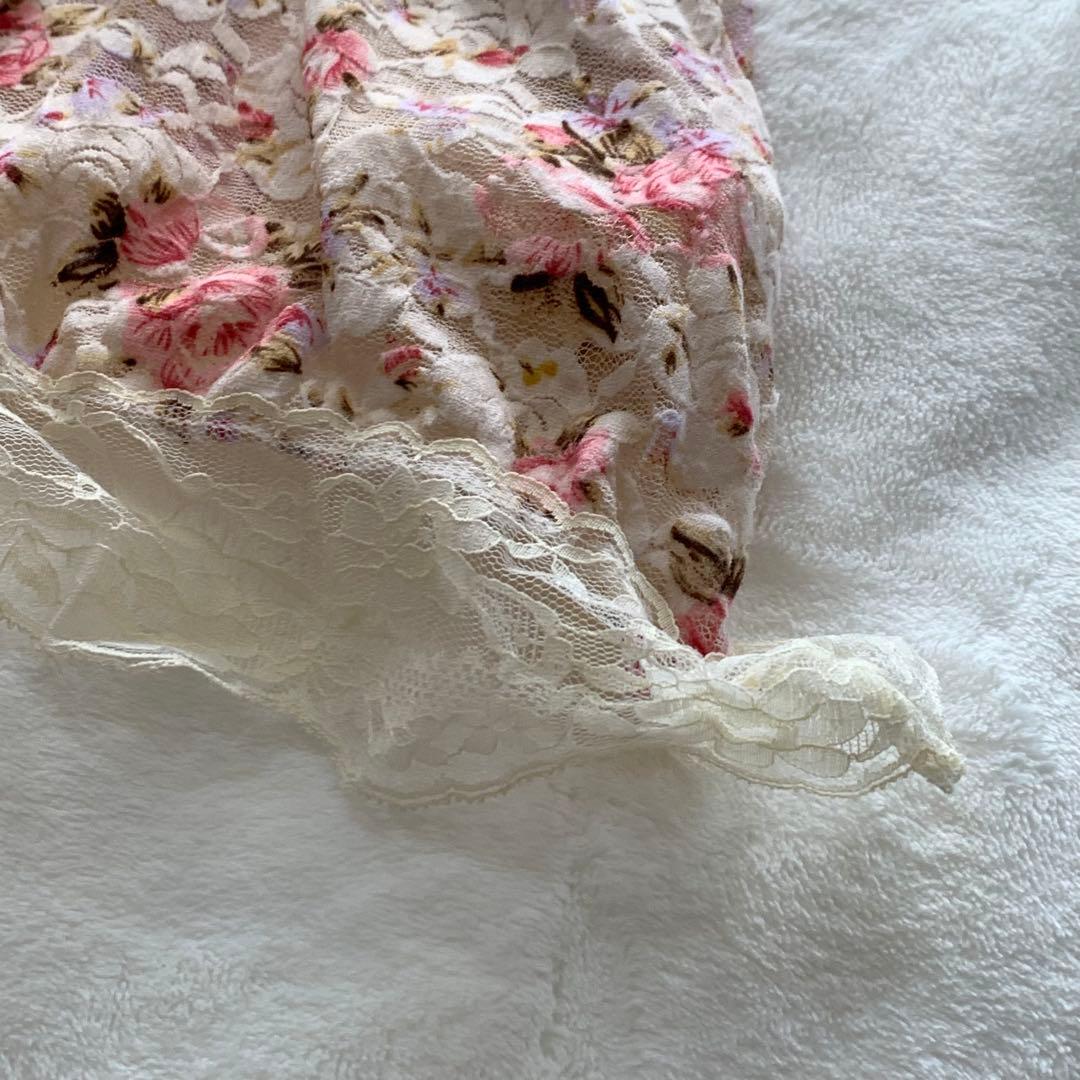 【旧タグ】LIZ LISA Y2K 00’s パワーネットキャミチュニック　花柄