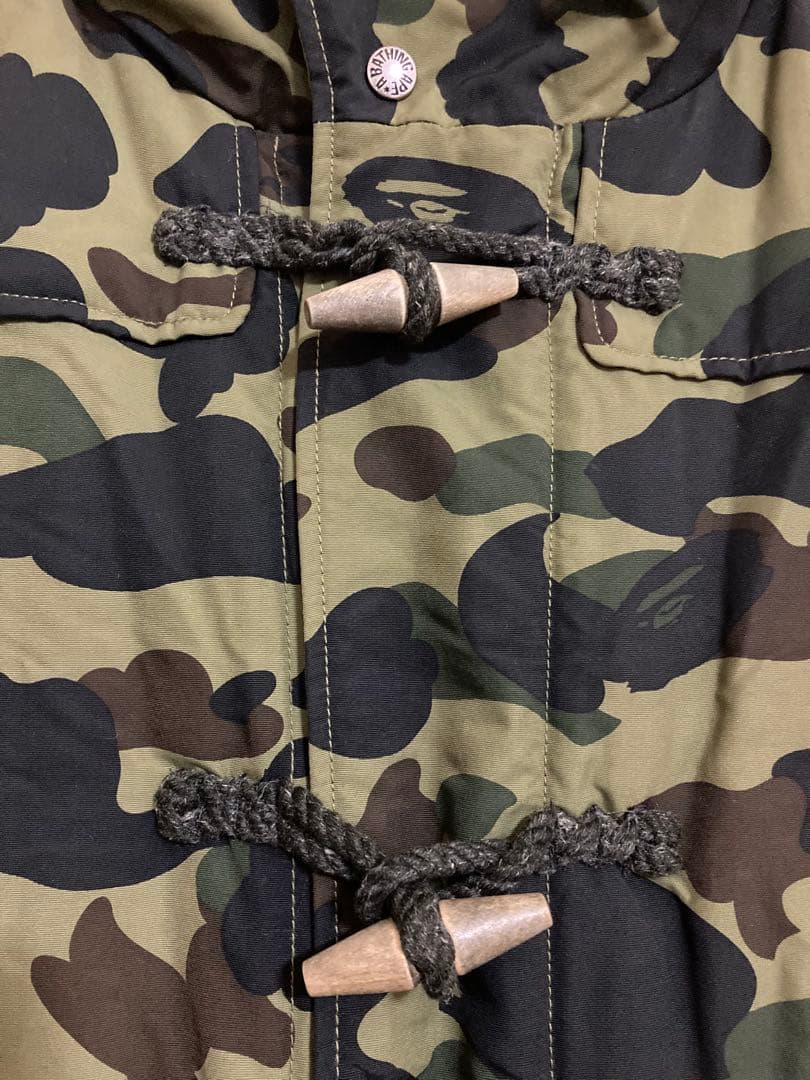 A BATING APE 迷彩柄　メンズ　ダウンジャケット