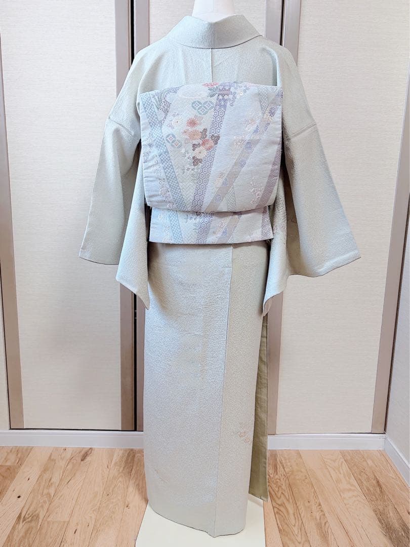 美品　訪問着　フルセット 裄67 スワトウ　卒業式　入学式　結婚式　M S 袋帯