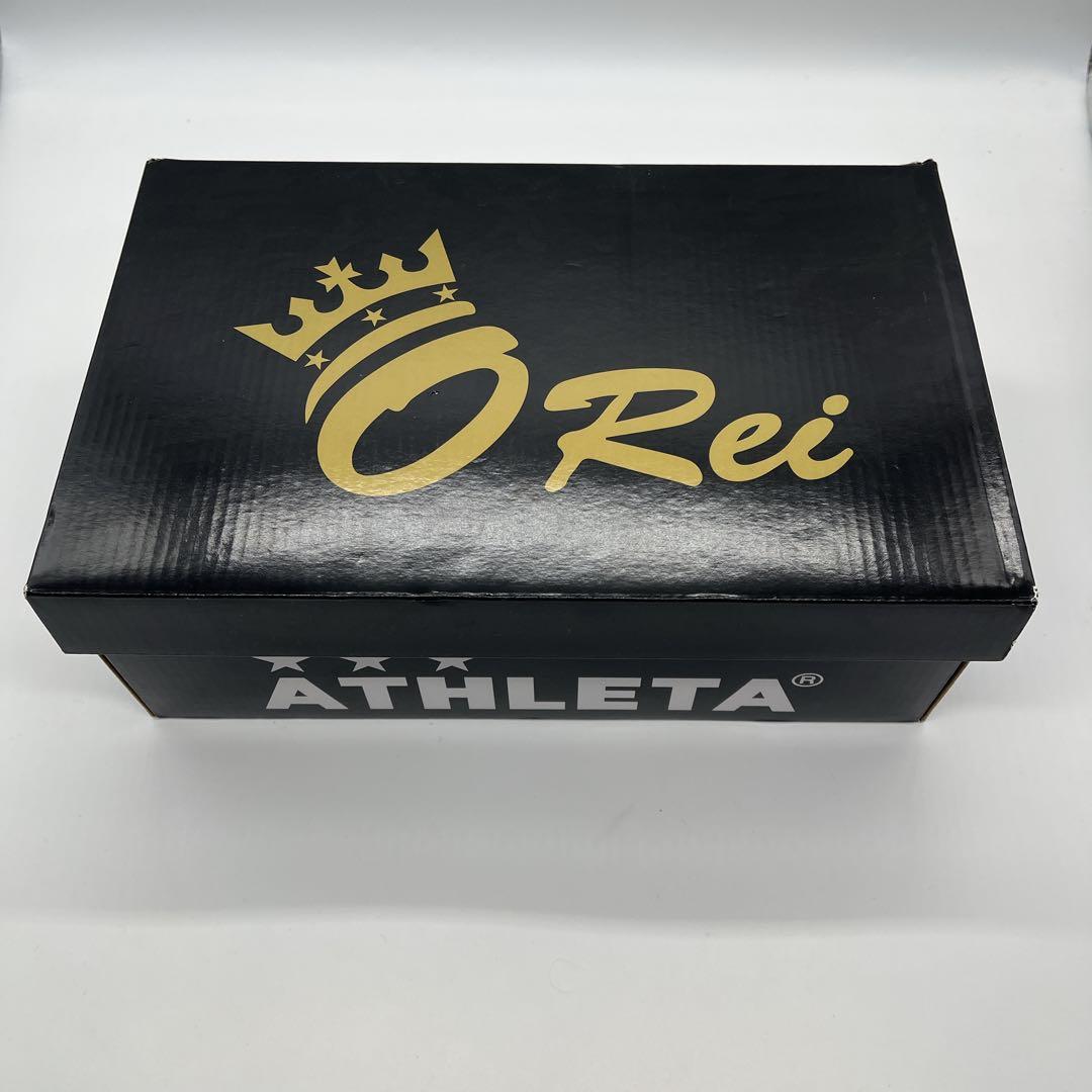 【新品•未使用 箱付】ATHLETA サッカースパイク 25.5 オーヘイT7