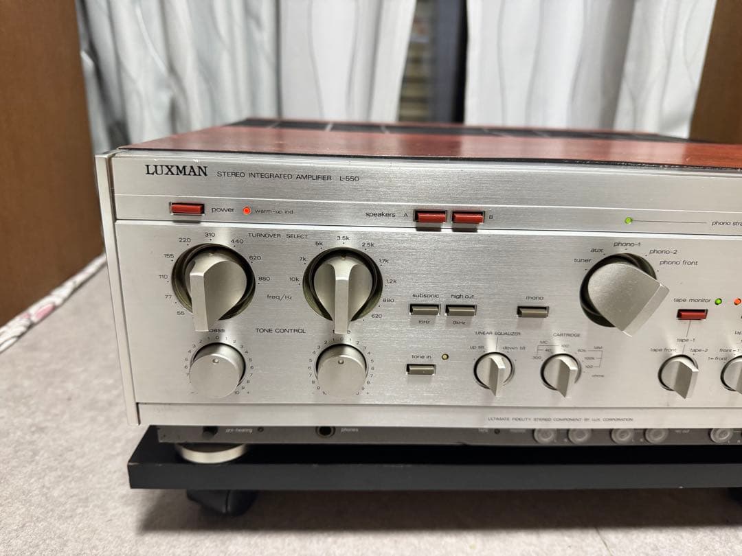 アンプ LUXMAN L-550