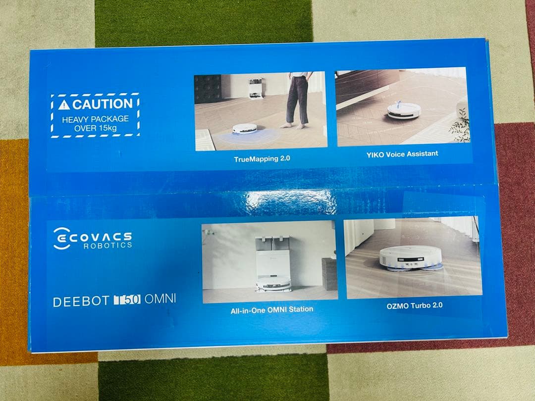 新品未開封　2025最新 超薄型ECOVACS(エコバックス) T50 OMNI