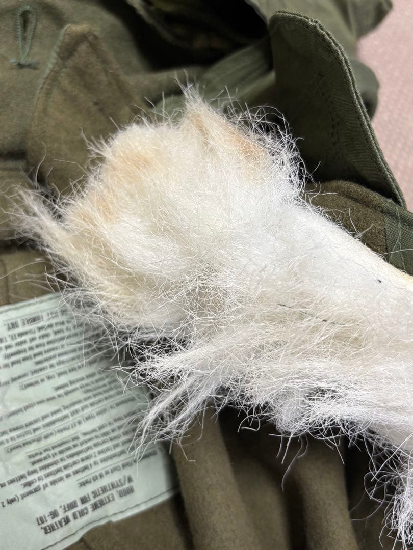 ★希少！Sサイズ★ 米軍実物 M-65フィッシュテールパーカー フルセット