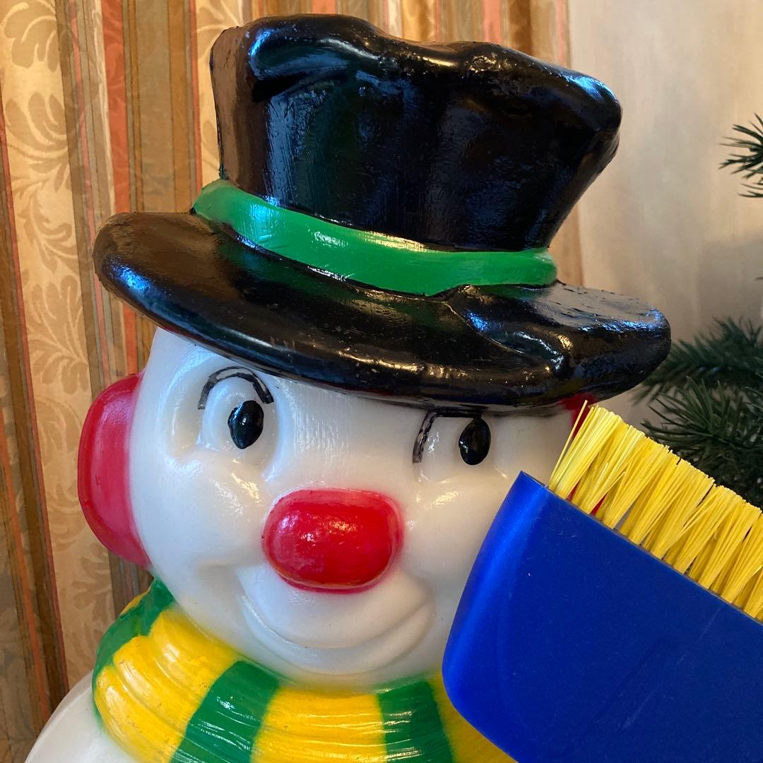 スノーマン　イルミネーションライト　クリスマス