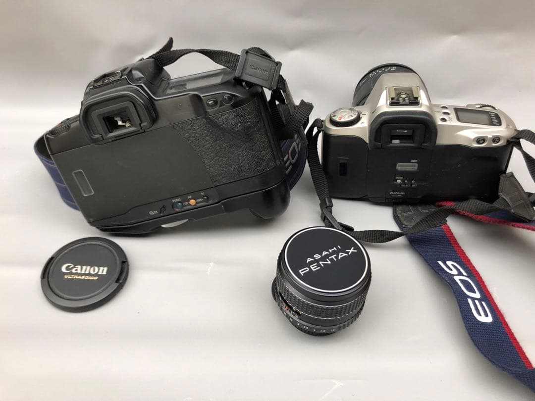 フィルムカメラ Canon EOS10 QD& Canon EOS KISS (I52)