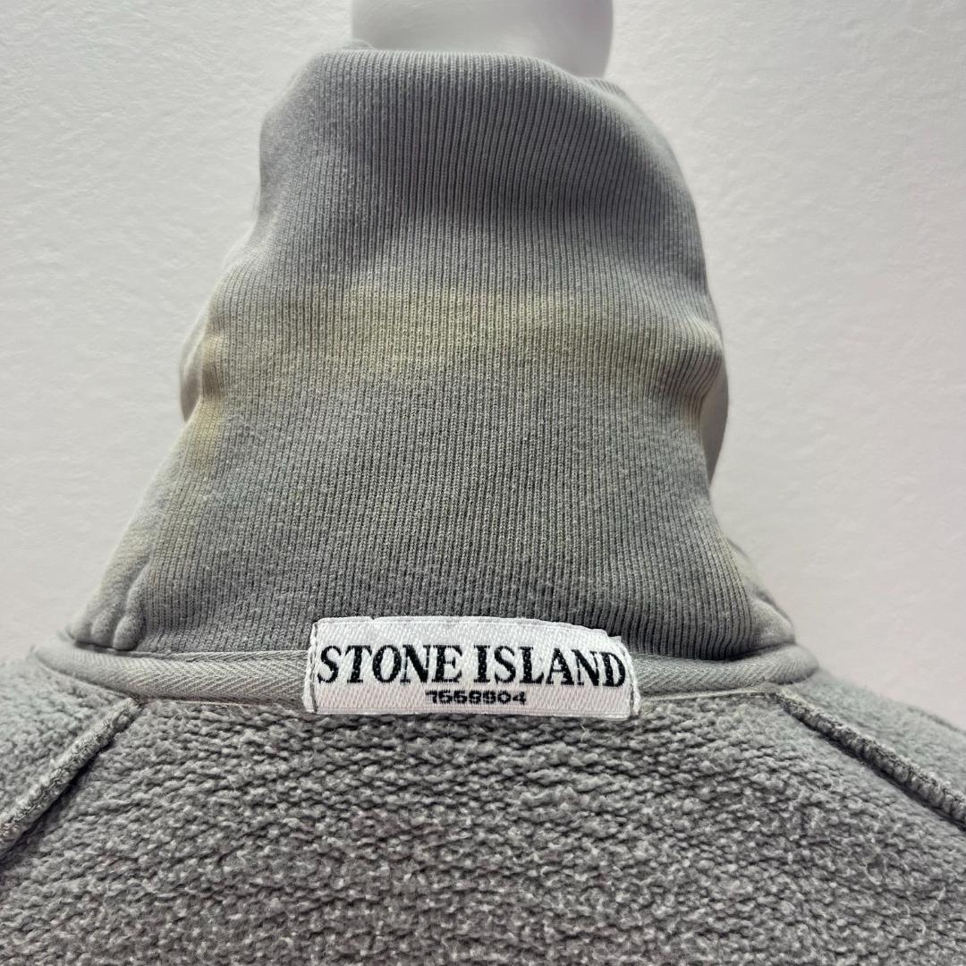 即購入OK STONE  ジップアップトレーナー グレー L メンズ