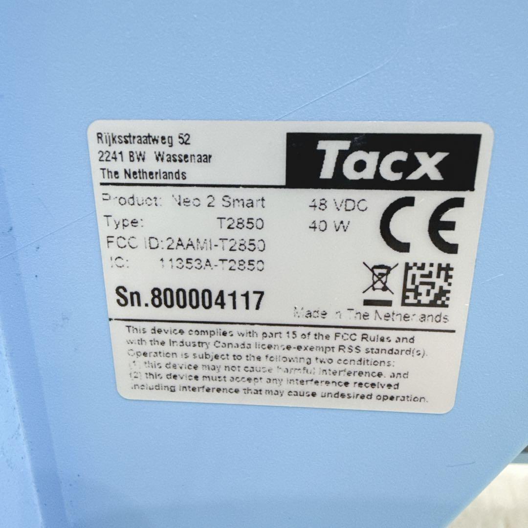 タックス Tacx NEO 2 Smart サイクルトレーナー スプロケ付き