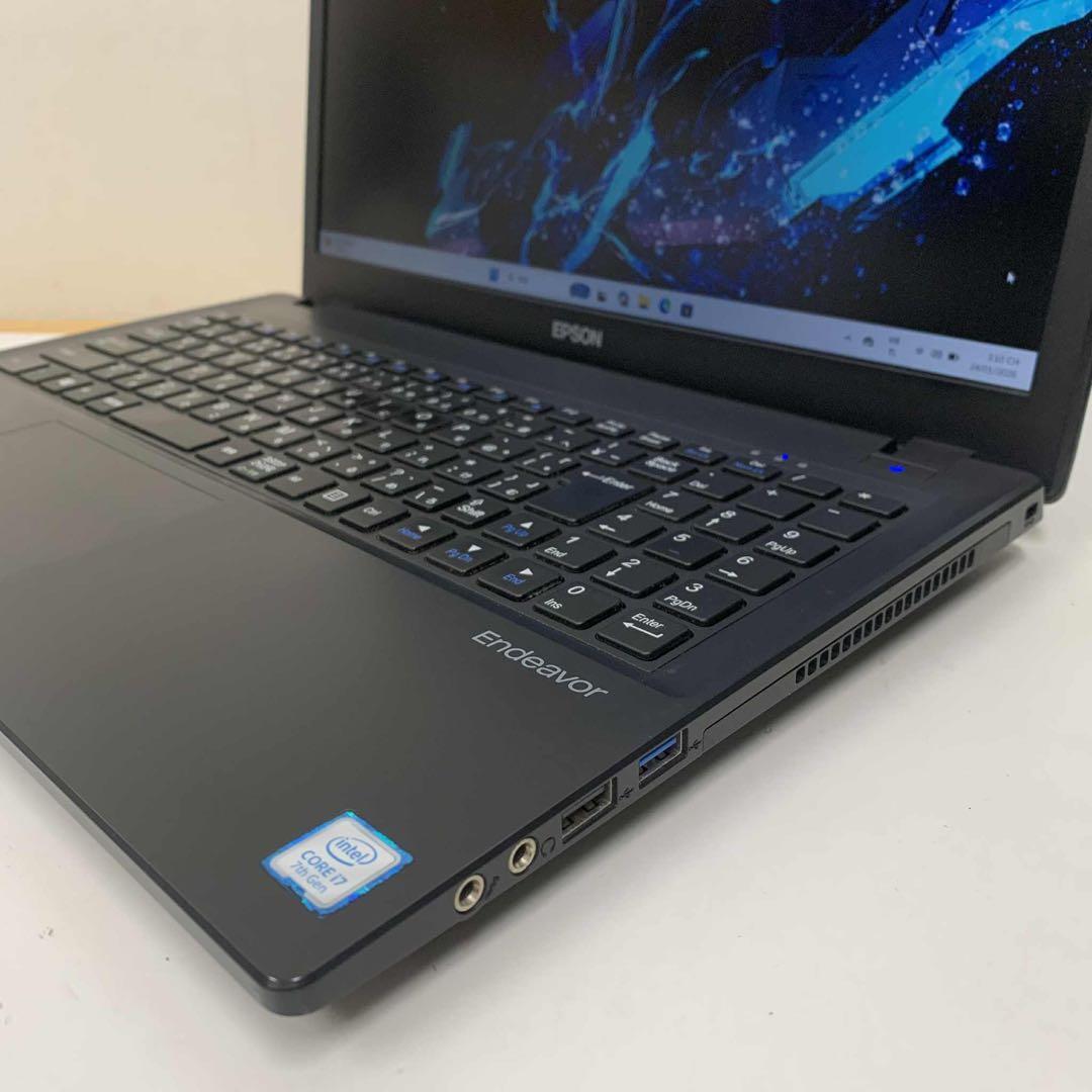 Windowsノート本体 #887 Epson NJ6100E i7-7700U 16GB GTX1050