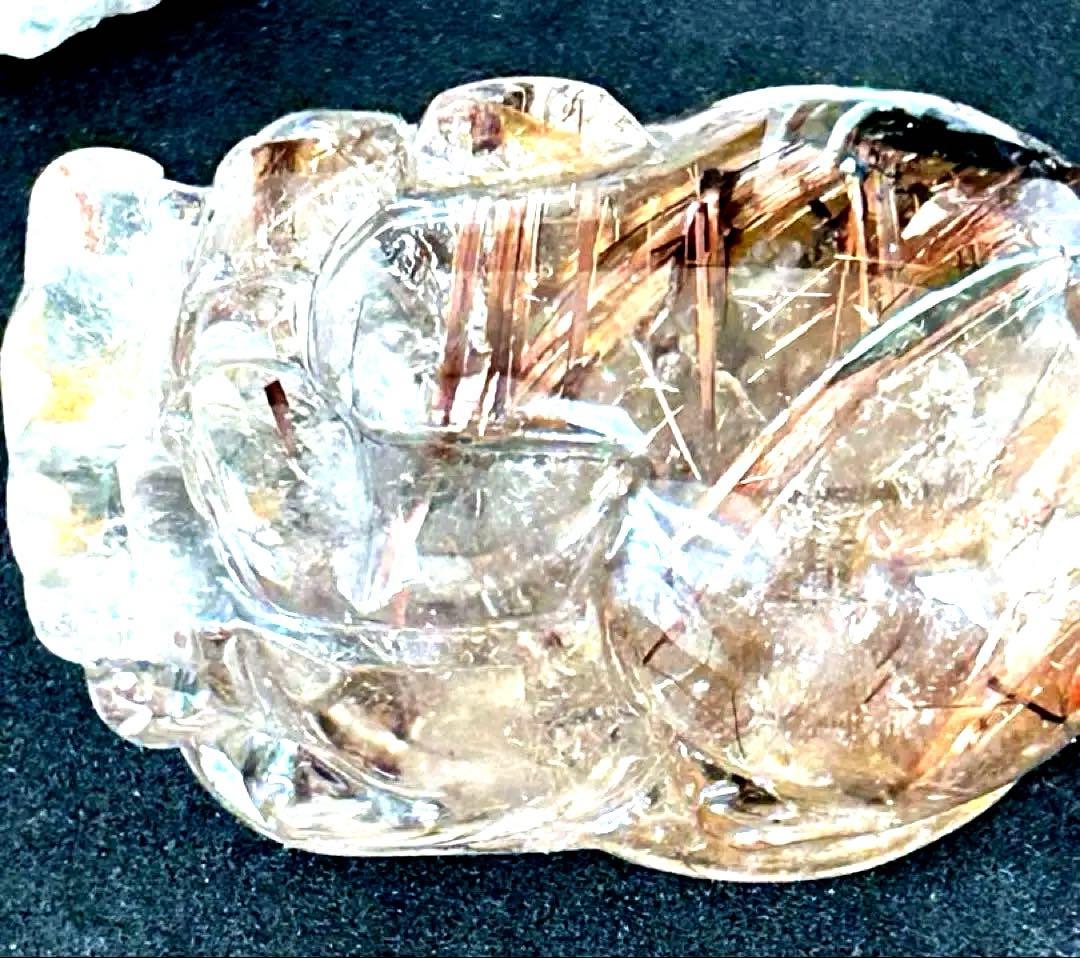 ブラウンルチル　貔貅　ヒキュウ　開運　偏財運　置物