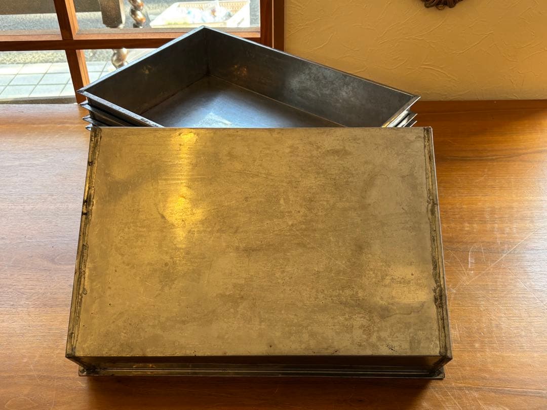 駄菓子ケース 5点まとめて　ガラス　 菓子ケース ブリキ 保存容器 コレクション