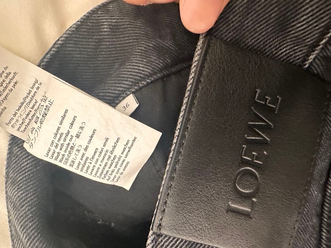 LOEWE アナグラム デニム 36
