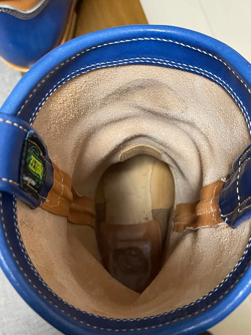 ぜローズ ウエスタンペコス ウエスコ 8.5EE エンジニア ホワイツ