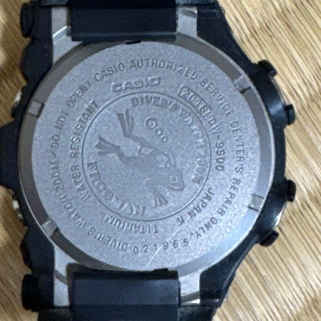 CASIO G-SHOCK FROGMAN DW-9900 フロッグマン チタン