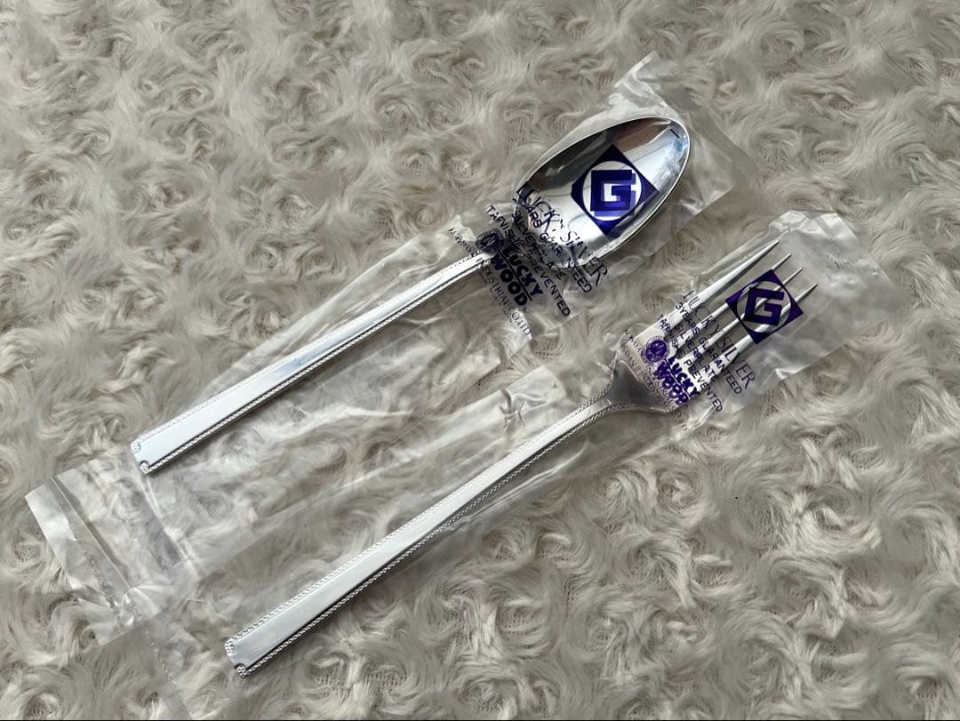 ラッキーウッド　カトラリーセット　ロマンス　ディナーセット〈30本セット〉