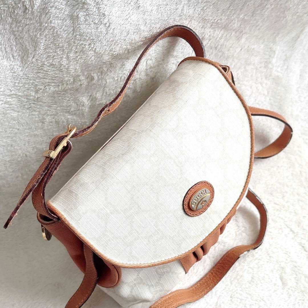【正規品】GUCCI グッチ プラス GG ショルダーバッグ オールドグッチ