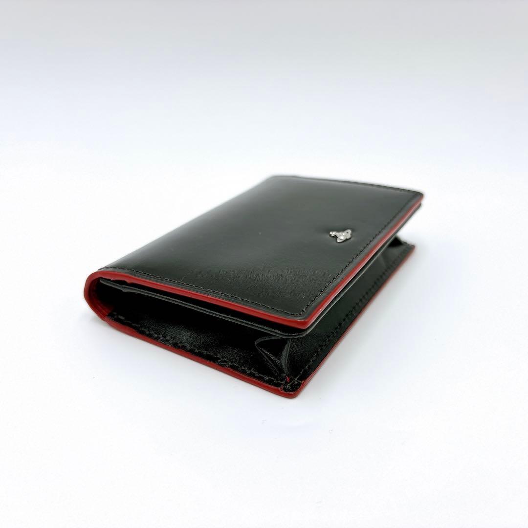 【OJI_STEEL】極美品 ＊ ヴィヴィアン レザー オーブ 名刺入れ