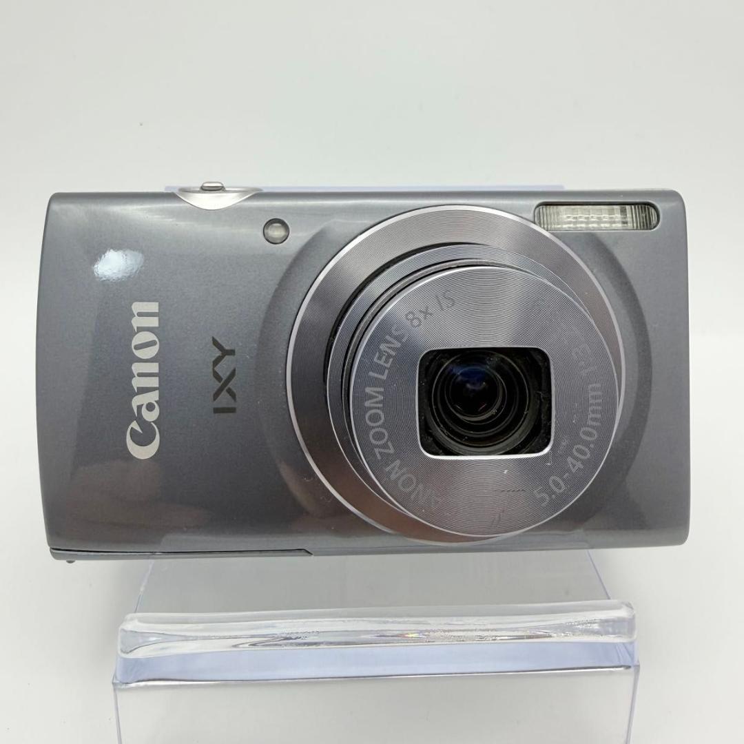 【美品：実写あり】Canon IXY160 シルバー　デジカメ 120210