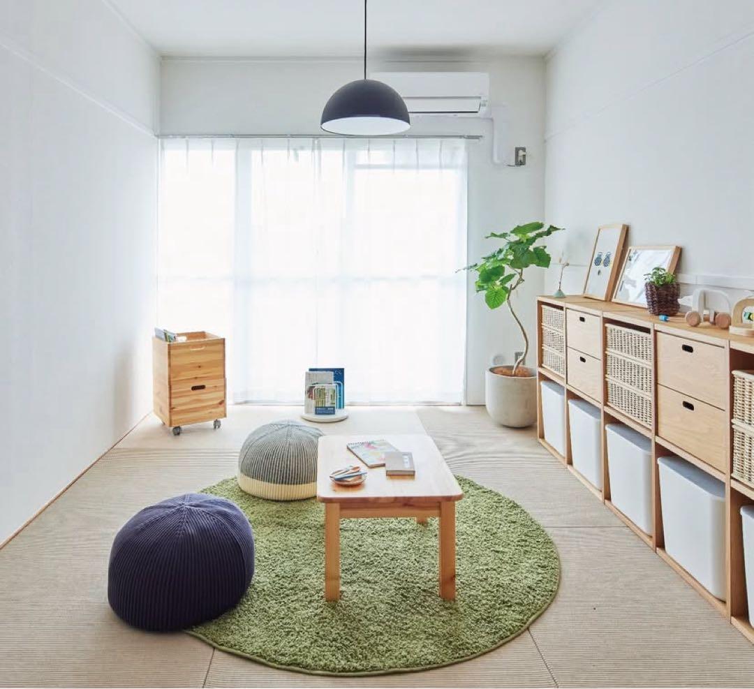 ⭐️超美品⭐️チェスト３個付き⭐️無印⭐️スタッキングシェルフ⭐️３段×２列・オーク材