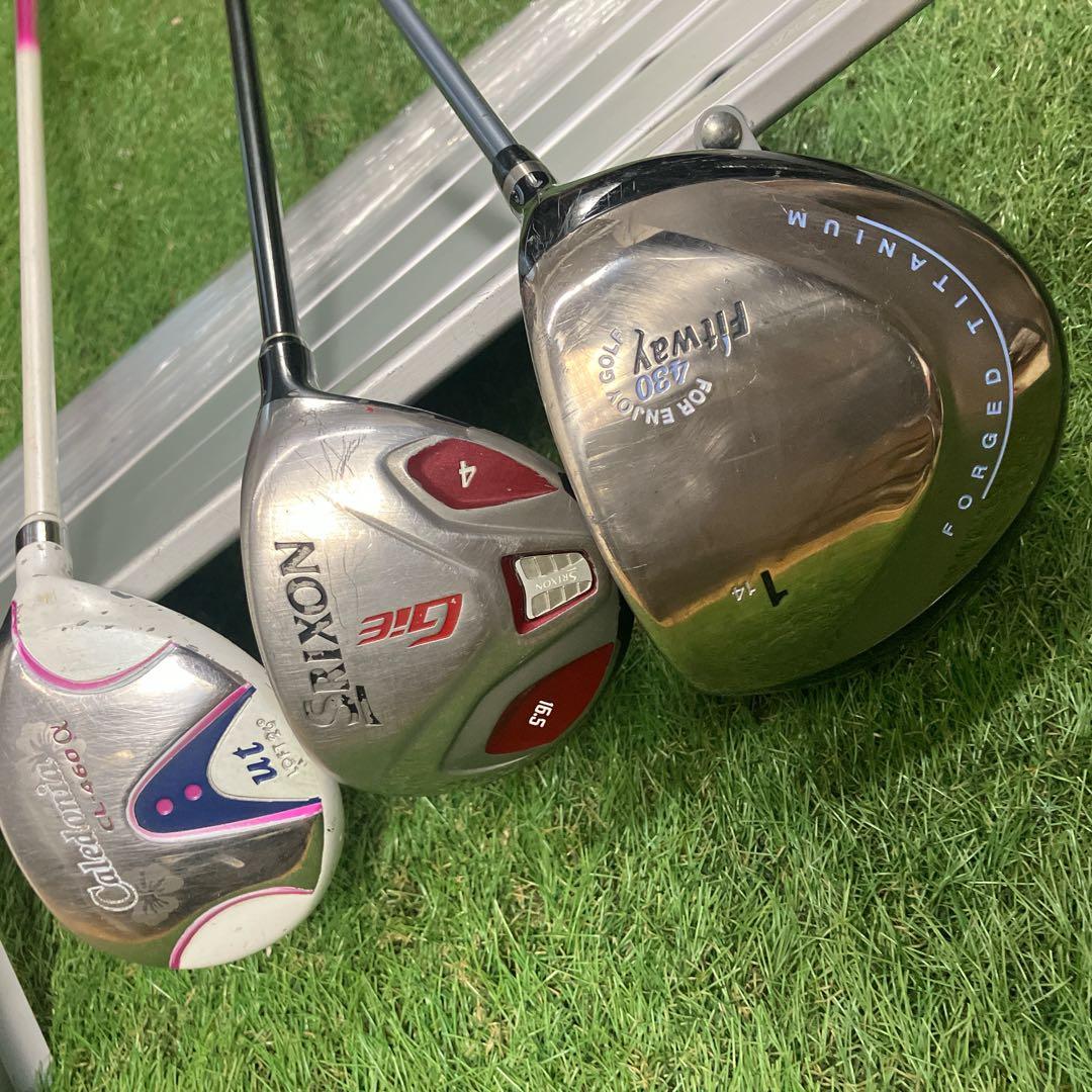 レディース　セット　Fitway フィットウェイ ゴルフクラブセット　初心者向け