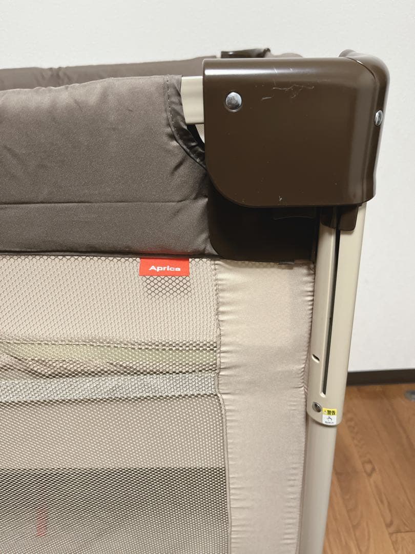 【極美品】アップリカ ココネルエアー ベビーベッド サークル 寝具 未使用級