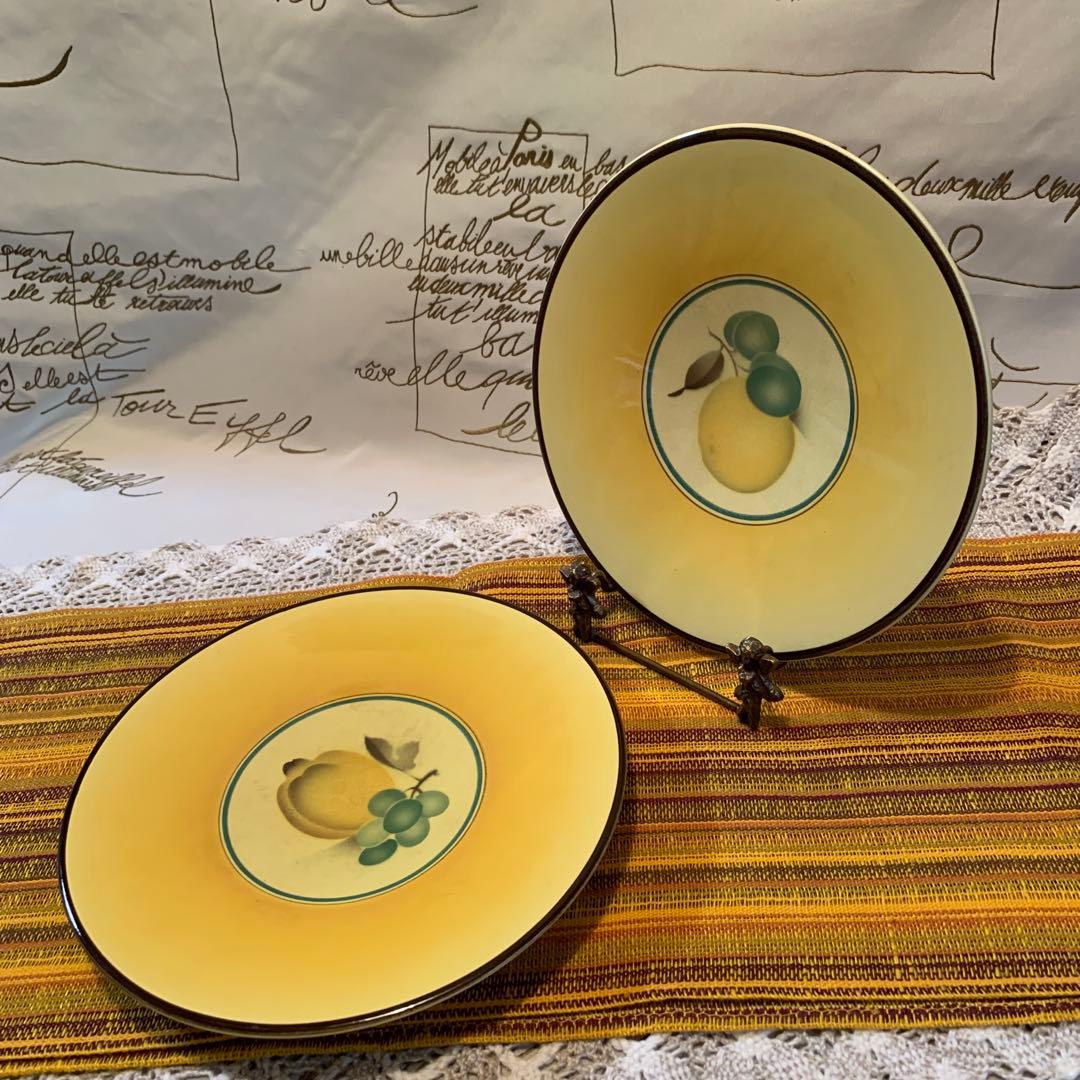 ロイヤルコペンハーゲン　レアなビンテージのアルメニア時代果物シリーズ素敵なお皿！