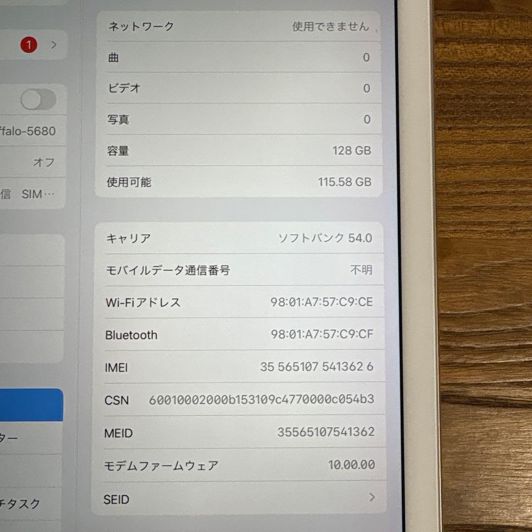 Apple iPad Pro 第1世代 9.7インチ 128GB