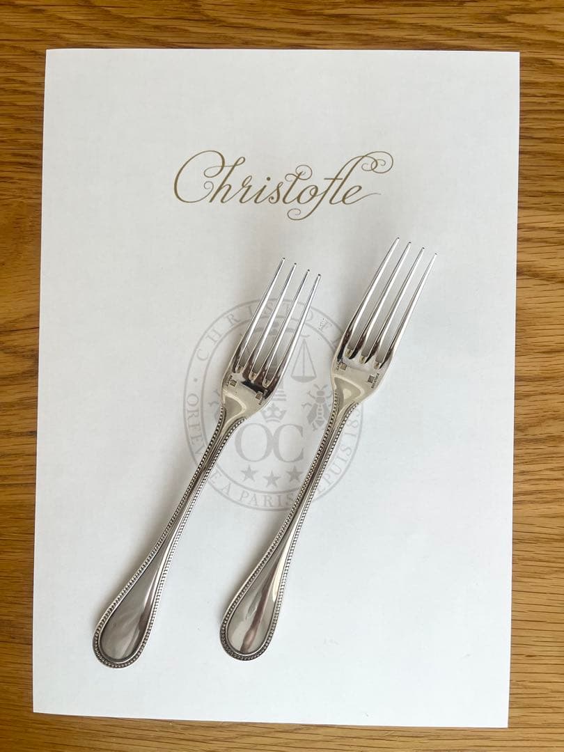 Christofle : クリストフル パール スタンダードサイズ 6点セット