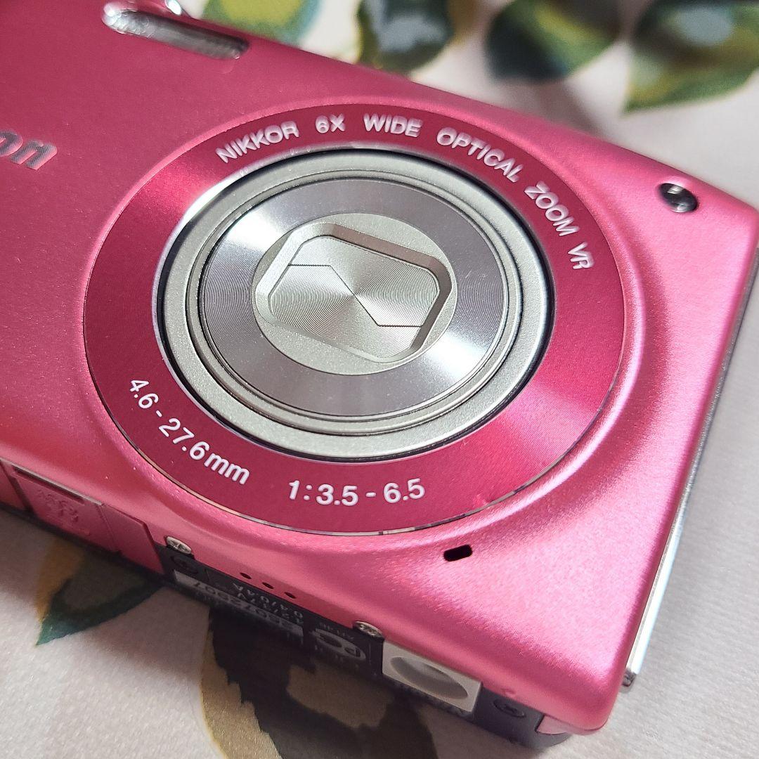 NikonニコンCOOLPIX S3300 ピンク