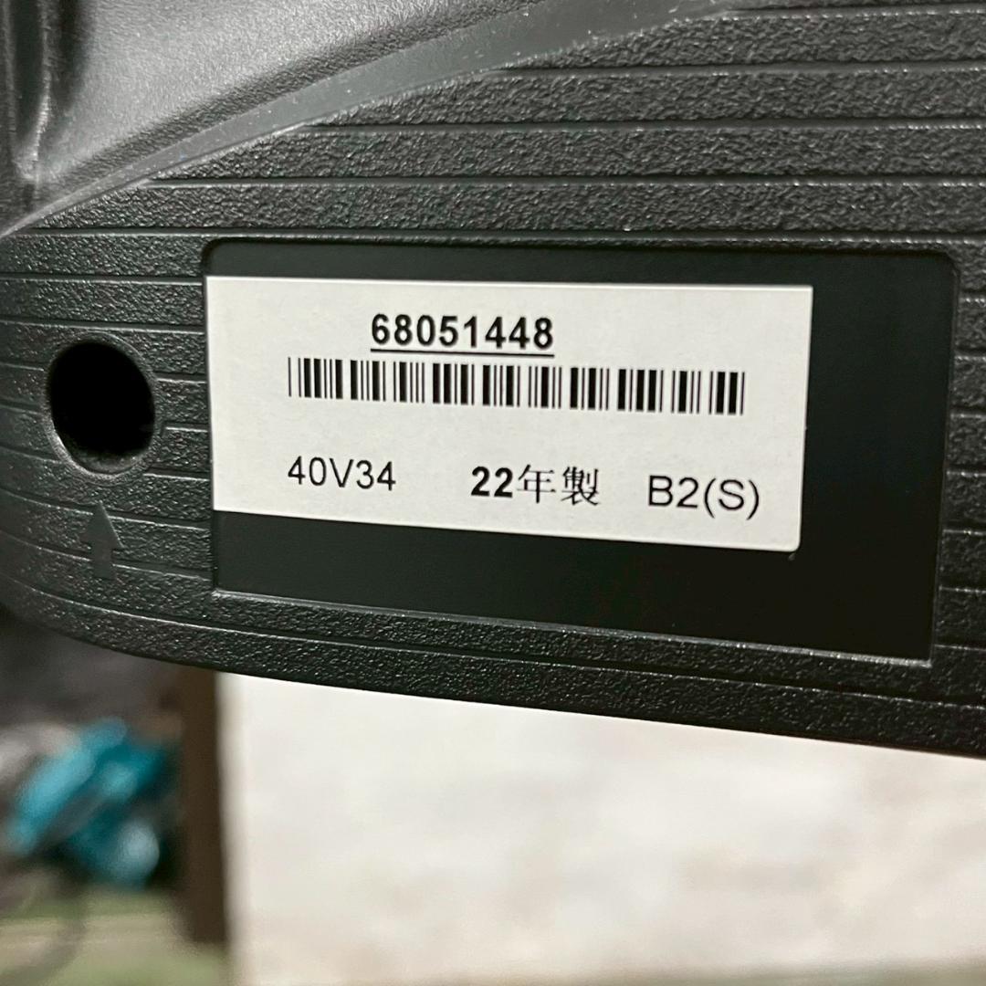 東芝 液晶テレビ 40V34 2022年製 外付けHDD付き A0613