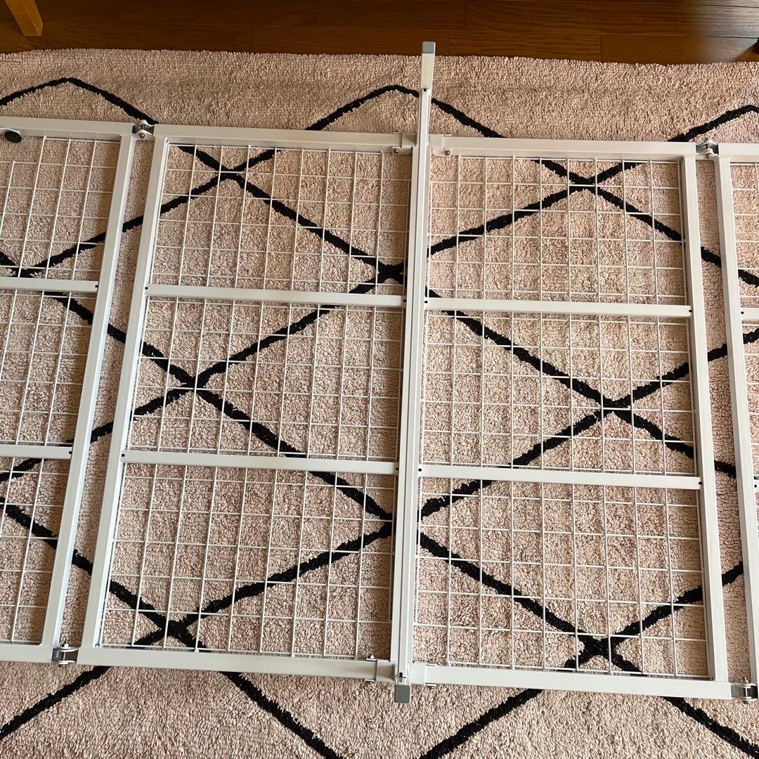 折り畳み 折りたたみ 収納式 パイプベッド シングル ホワイト 美品