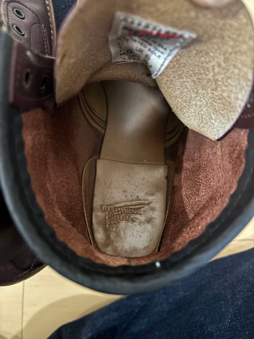 美品レッドウイング　9011ブラックチェリー27.5D