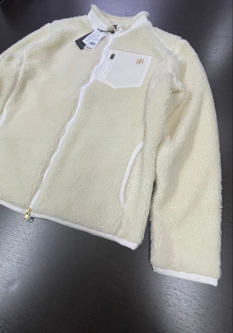 レザレクション　新品　XXLサイズ　シロ　ボアブルゾン