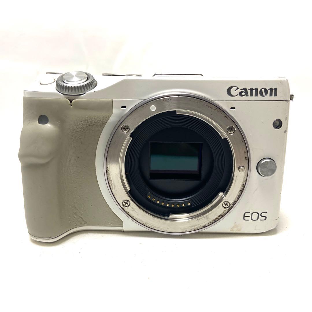 Canon キヤノン EOS M3 ホワイト ミラーレス一眼 ジャンク