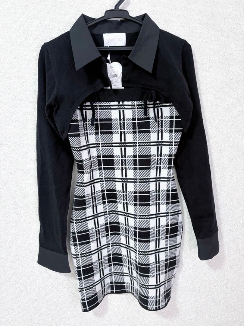 checkアンサンブルロングスリーブワンピース