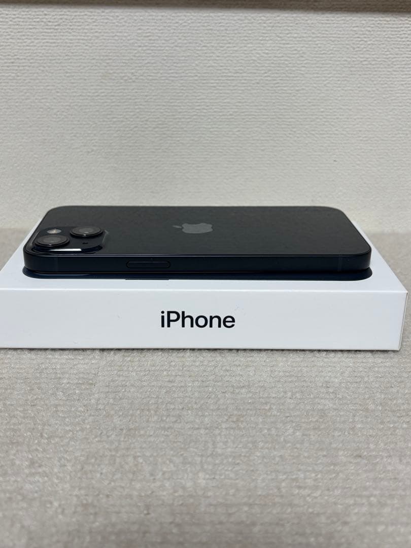 美品 アイフォン iPhone13 128GB SIMフリー ミッドナイト