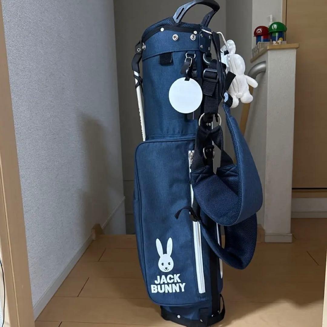 JACK BUNNY ネイビー ゴルフバッグ