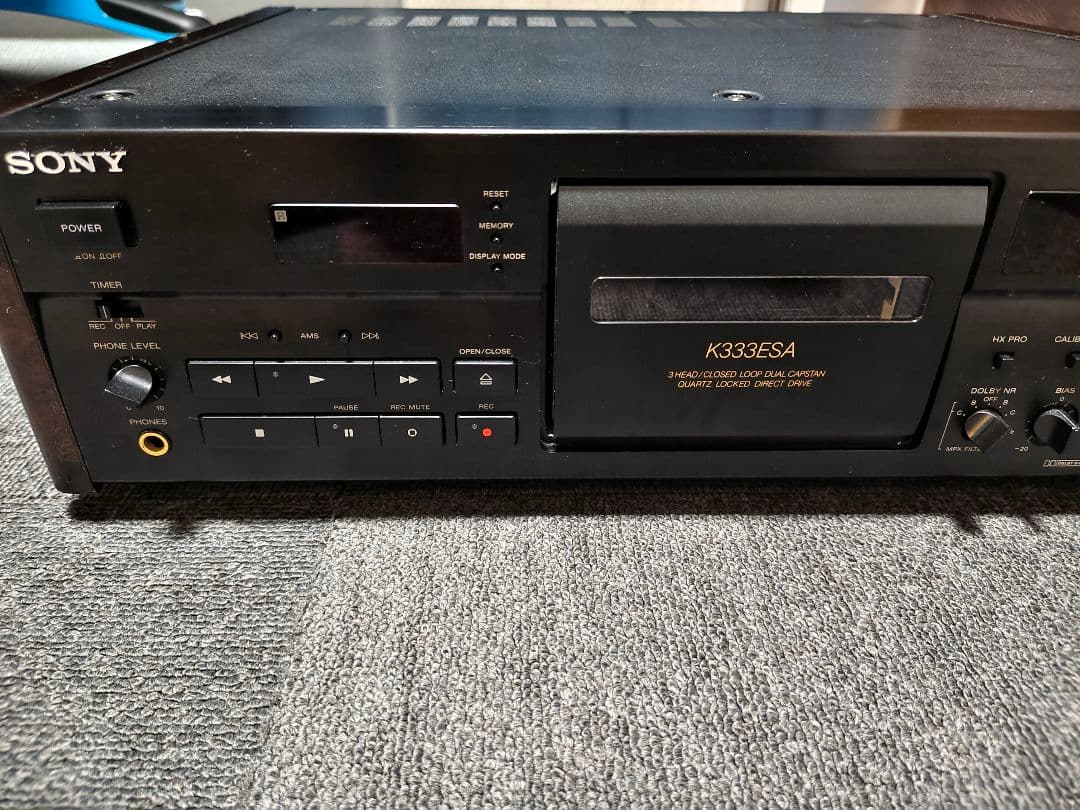 SONY K333ESA カセットデッキ ジャンク