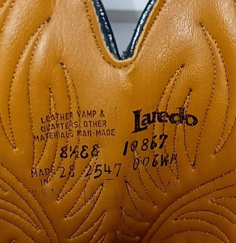 70s80s★Laredo TEXAS BRAND BOOTS ウエスタンブーツ