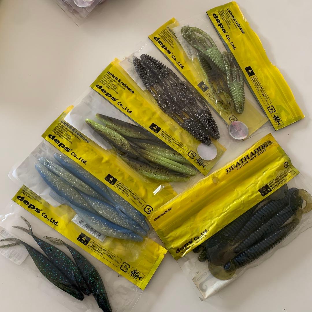 釣*楽様 漢！！バス釣りボックスセット　ルアーセット　ワームセット　検　バス釣り