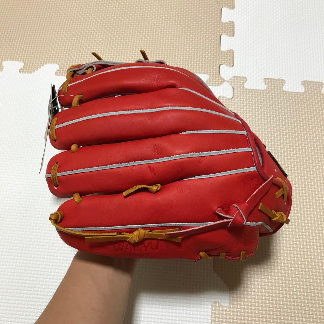 ワールドペガサス　硬式グラブ　内野手用　WGKGP411 型付け済