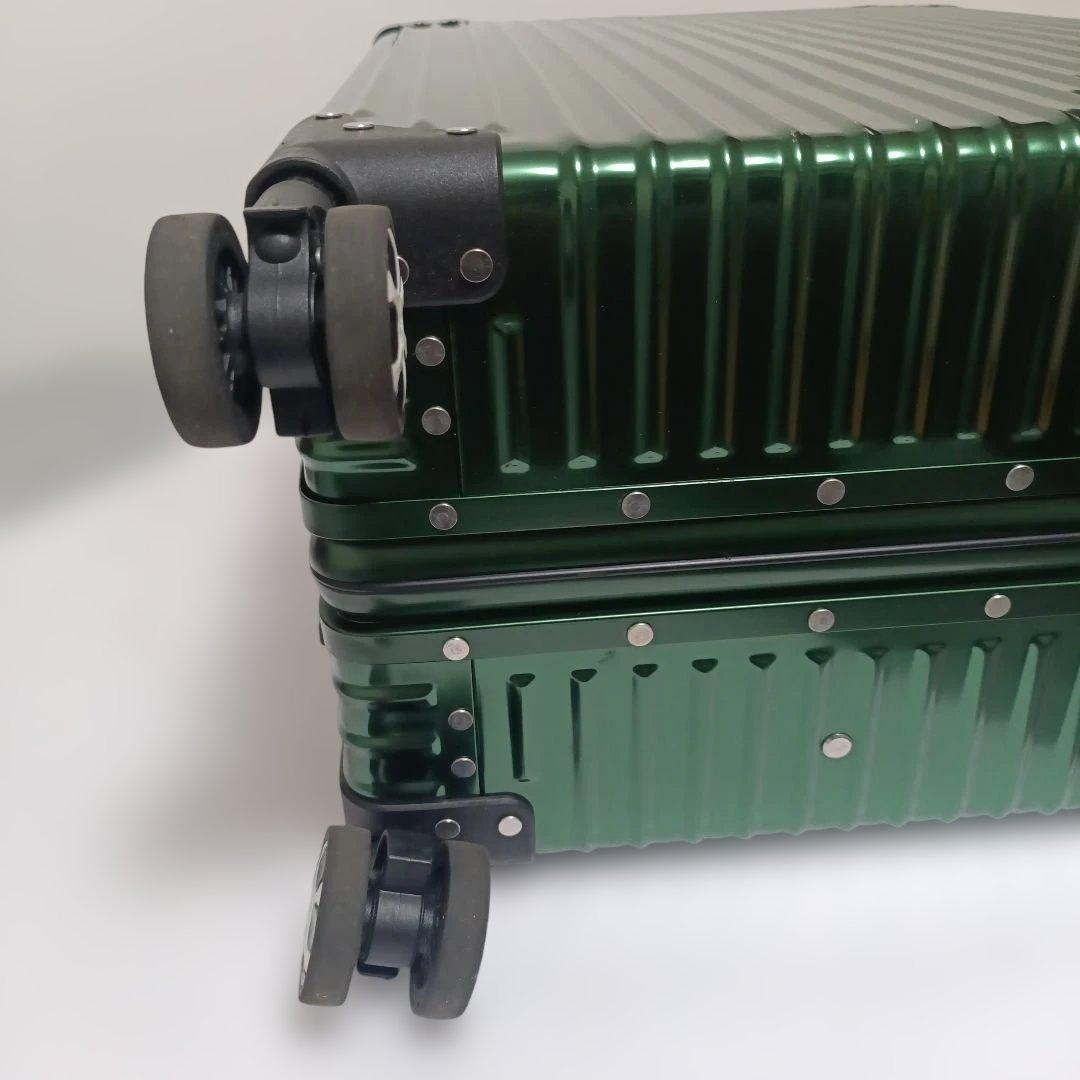 Kroeus (クロース) キャリーケース ダブルキャスター グリーン系