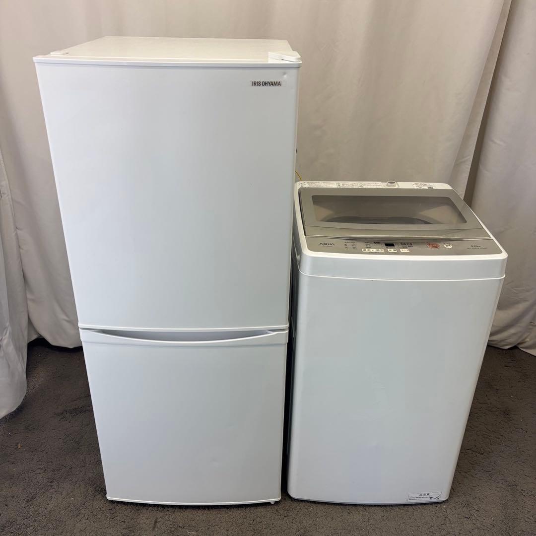 67❤️　冷蔵庫　洗濯機　一人暮らしセット　アイリスオーヤマ　安い　中古　設置無料