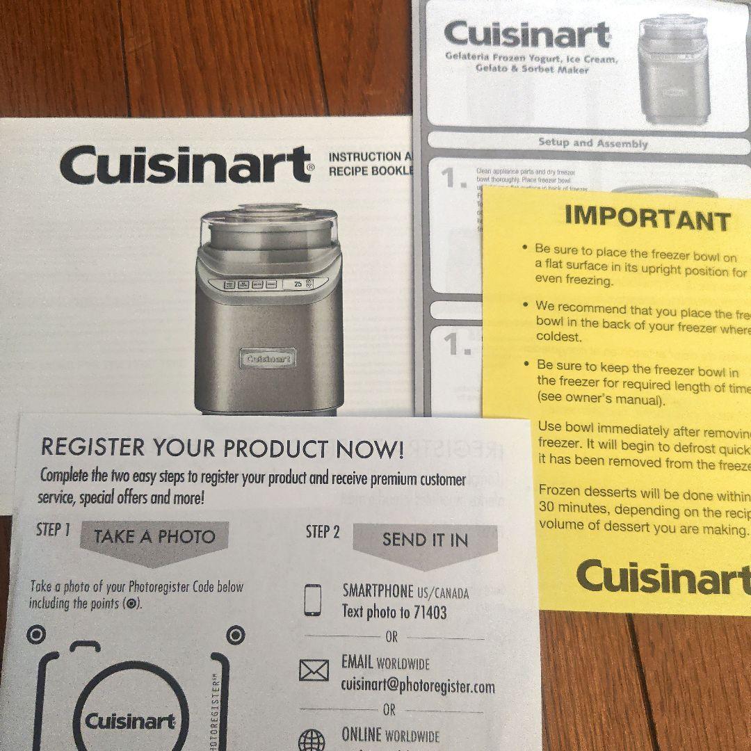 Cuisinart アイスクリームメーカー ICE-70