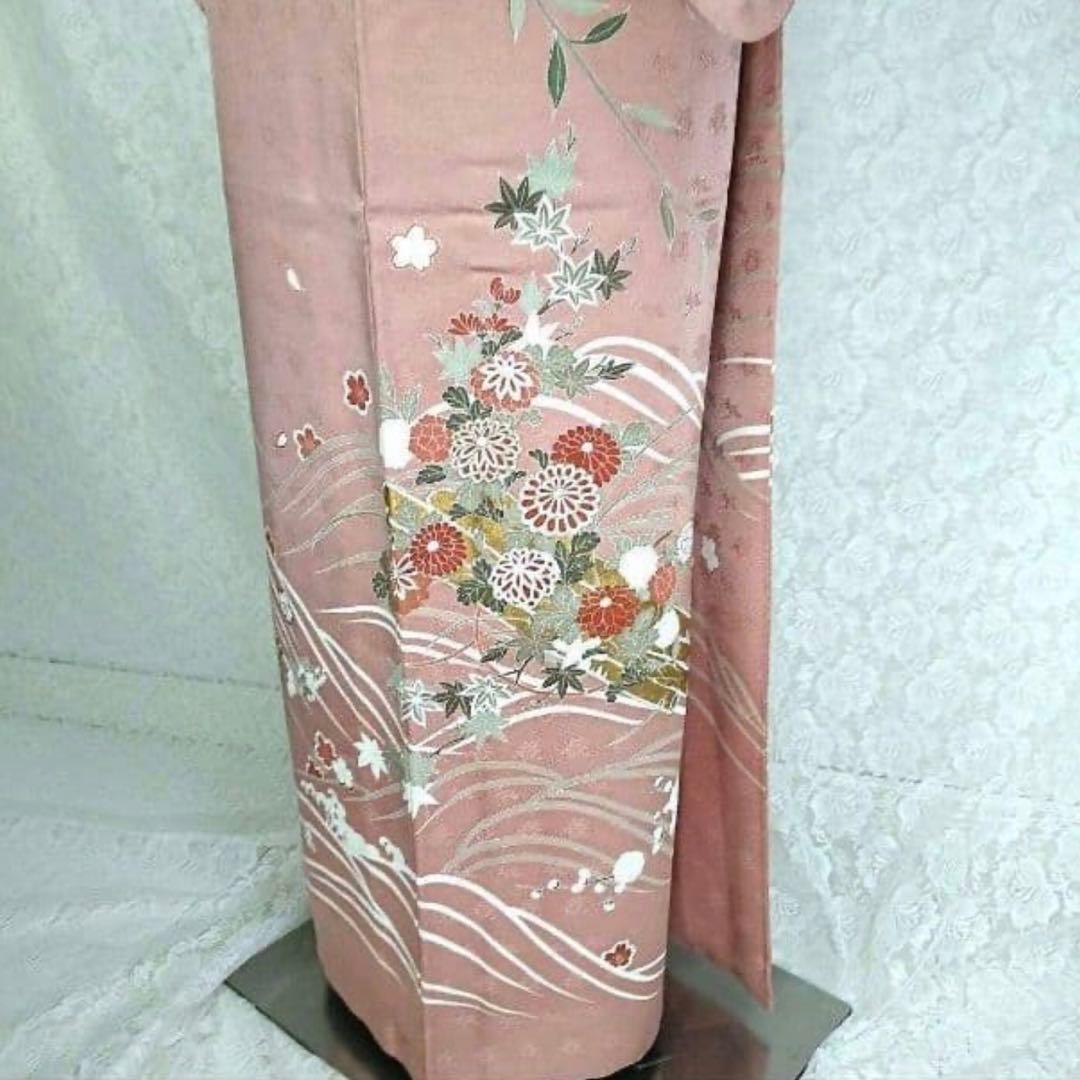 正絹 訪問着 4点 フルセット 入学式 卒業式 結婚式 お宮参り 七五三