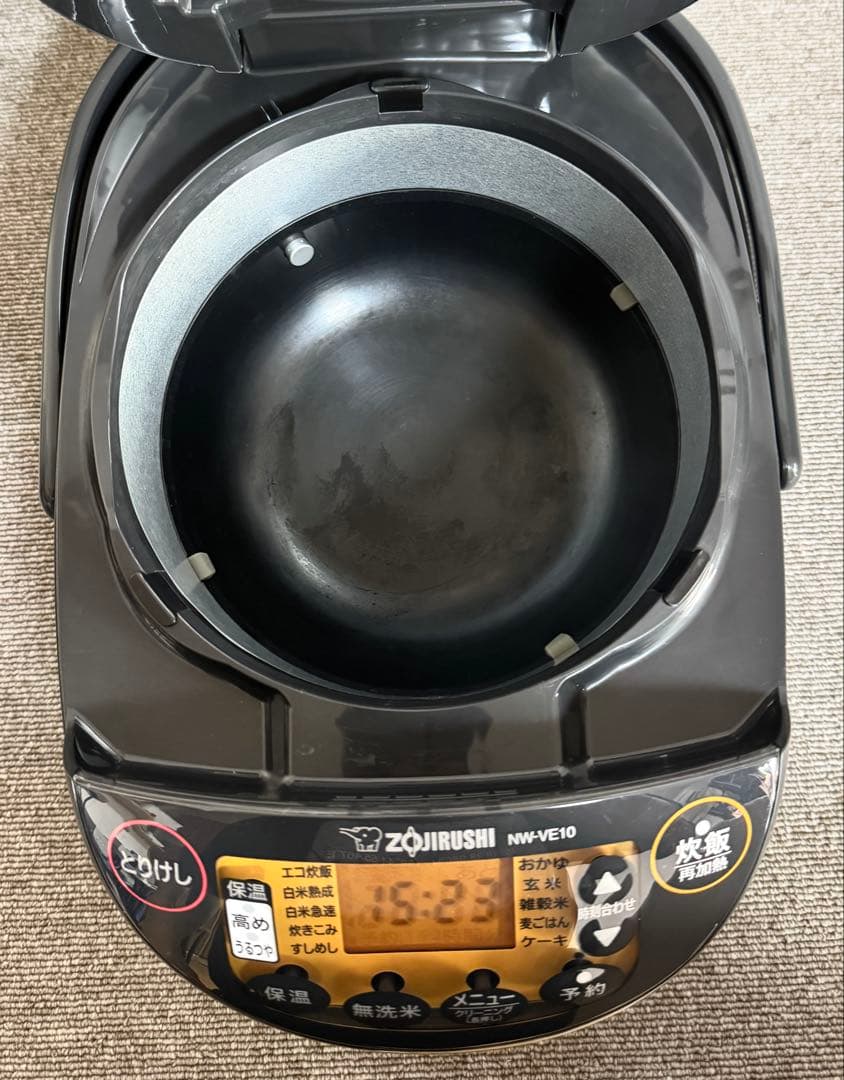 象印 極め炊き IH炊飯ジャーNW-VE10 動作保証