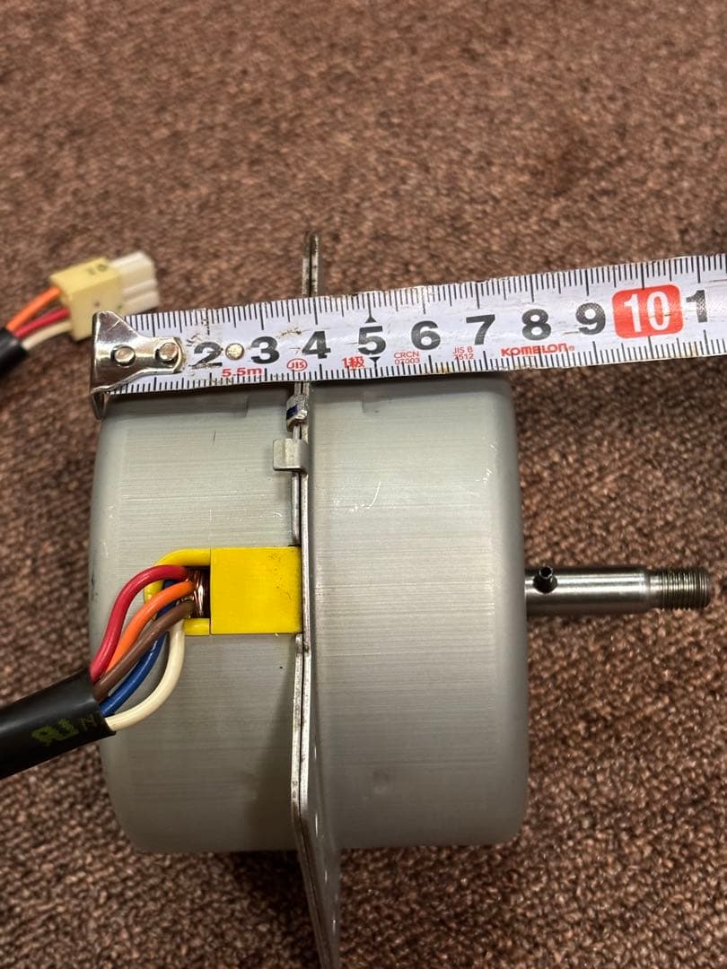 富士工業レンジフード三速モーター　品番90240861 点検メンテ済中古品